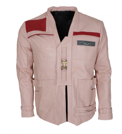 Finn Pink Genuine Leather Jacket