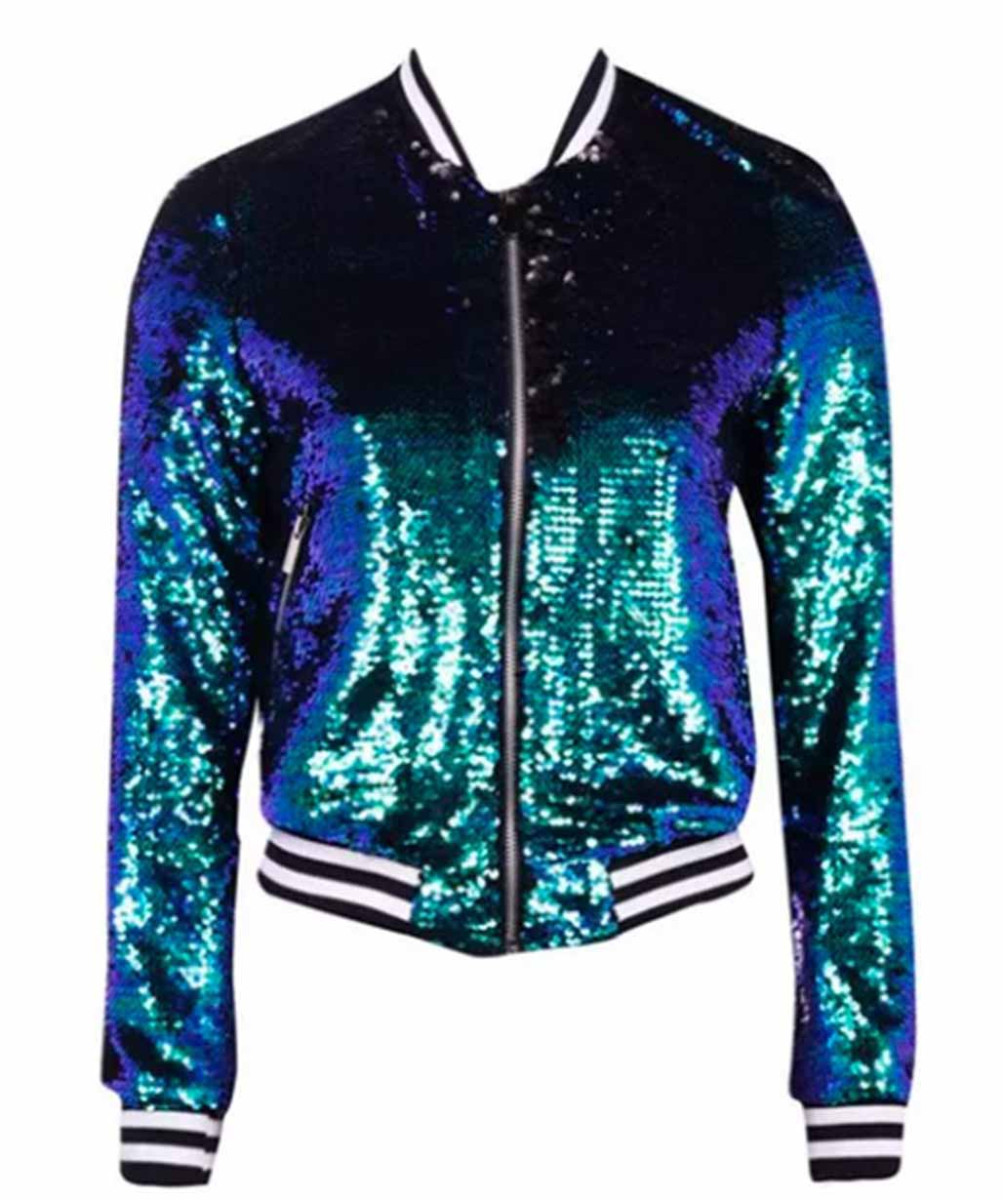 Taylor Swift Sparkly Sequin Jacket - Stinson Leathers