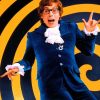 Austin Powers Man Of Mystery Mike Myers Blue Velvet Suit