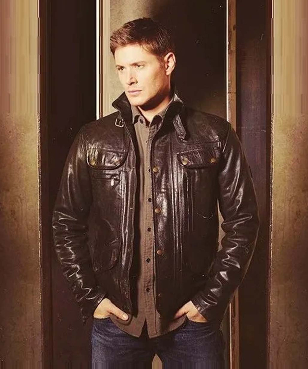 Supernatural Dean Winchester Khaki Green Jacket | Jensen Ackles Jacket