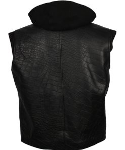 AJ Styles Hooded Leather Vest