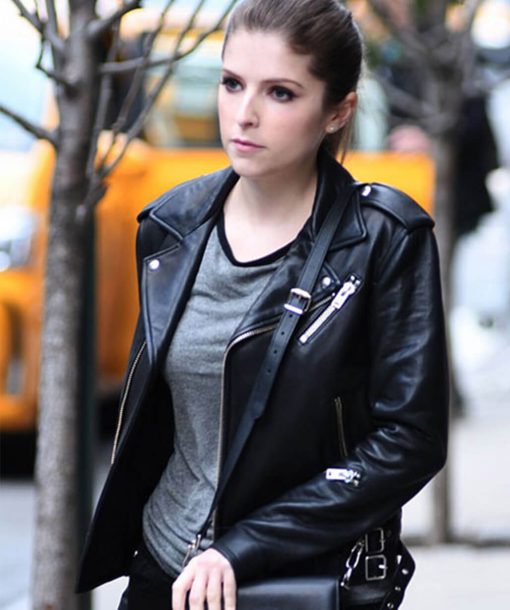 Anna Kendrick Leather Jacket