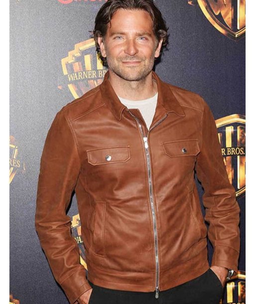 Bradley Cooper brown jacket