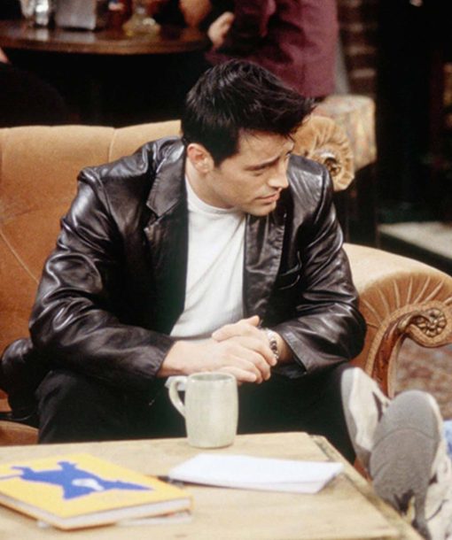 Joey Tribbiani leather blazer