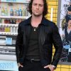 Aaron Taylor Johnson Leather Jacket