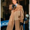 Christian Bale American Psycho brown coat