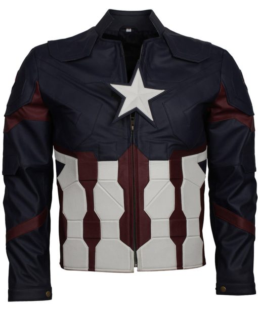 Captain America Avengers Endgame Leather Jacket