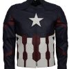 Captain America Avengers Endgame Leather Jacket