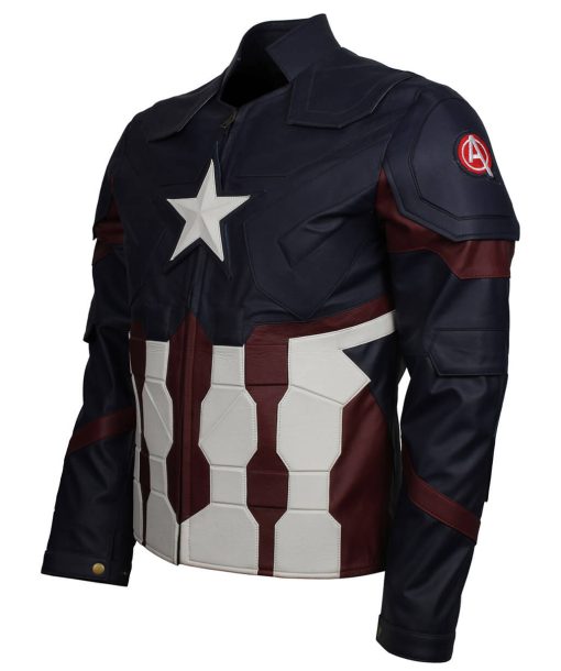 Captain America Avengers Endgame Leather Jacket