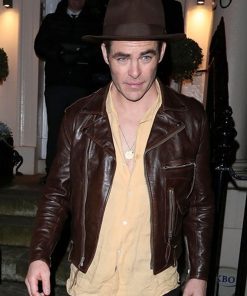 Chris Pine Leather Jacket