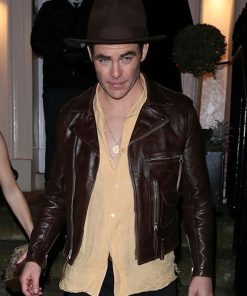 Chris Pine Leather Jacket