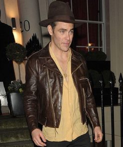 Chris Pine Leather Jacket