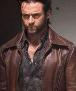 Wolverine Brown Leather Jacket