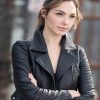 Fast and Furious 6 Gisele Yashar Black Leather Jacket