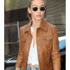 Gigi Hadid leather jacket