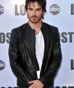 Ian Somerhalder Leather Jacket