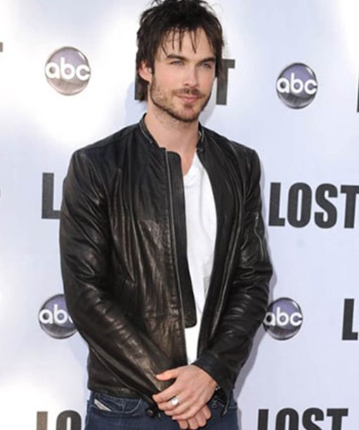 Ian Somerhalder Leather Jacket