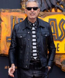 Jeff Goldblum Leather Jacket