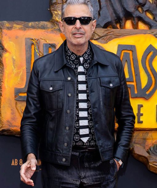 Jeff Goldblum Leather Jacket