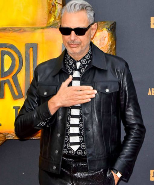 Jeff Goldblum Leather Jacket