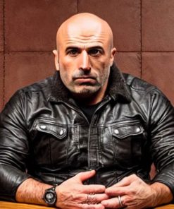 Joe Rogan leather jacket