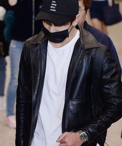 Jungkook Leather Jacket