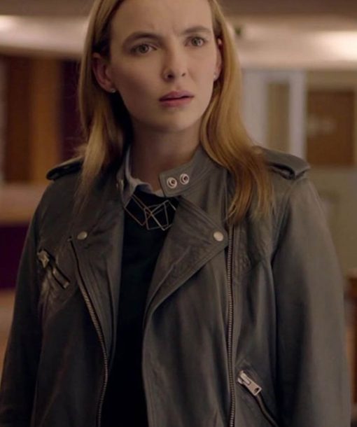 Jodie Comer Killing Eve Leather Jacket