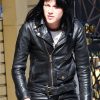 Kristen Stewart Black Leather Jacket