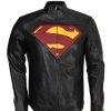 Man Of Steel Superman Henry Cavill Black Jacket