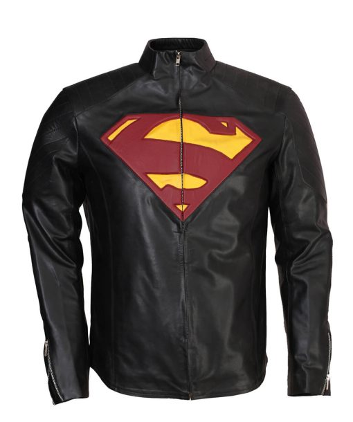 Man Of Steel Superman Henry Cavill Black Jacket