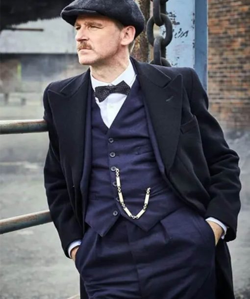 Peaky Blinders Arthur Shelby Trench Coat