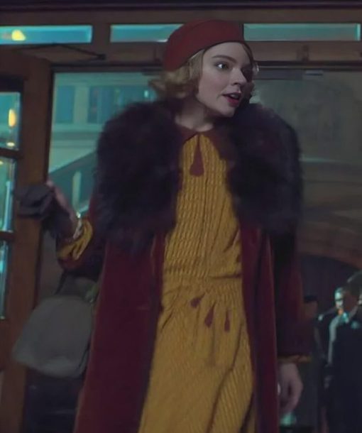 Gina Gray Anya Taylor Coat