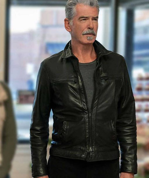 Pierce Brosnan Black Jacket