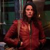 Resident Evil Claire Redfield Red Leather Jacket