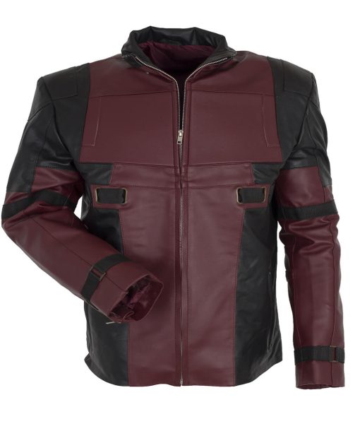 Deadpool Maroon Jacket