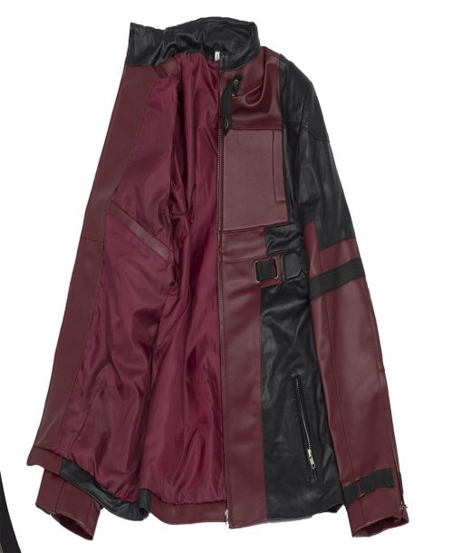 Deadpool Maroon Jacket