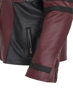 Deadpool Maroon Jacket