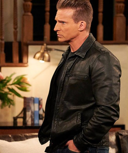 Steve Burton Black Jacket