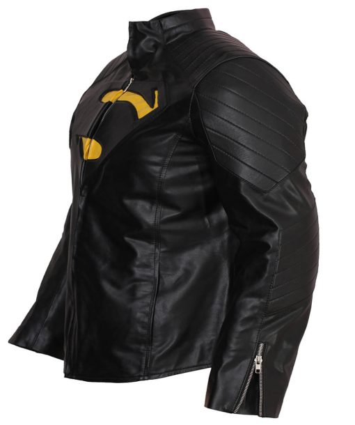 Superman Black Leather Jacket