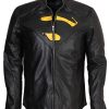 Superman Black Leather Jacket