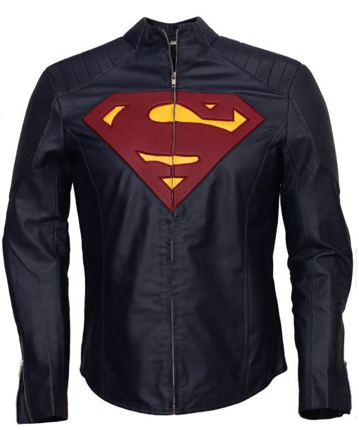 Superman Man Of Steel Henry Cavill Leather Jacket