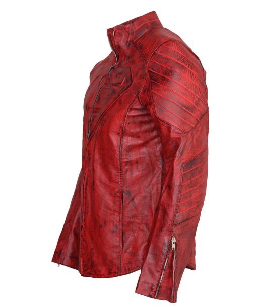 Superman Red Waxed Jacket