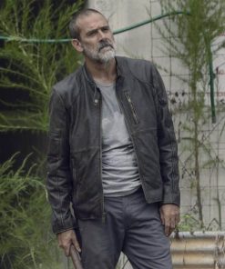 The Walking Dead S9 Negan Smith Leather Jacket