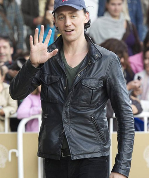 Tom Hiddleston Leather Jacket