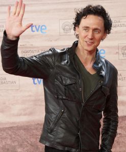 Tom Hiddleston Leather Jacket