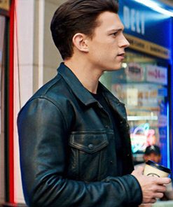 Tom Holland Black jacket