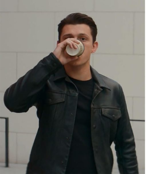 Tom Holland Black jacket