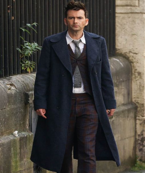 14th Doctor Blue Coat