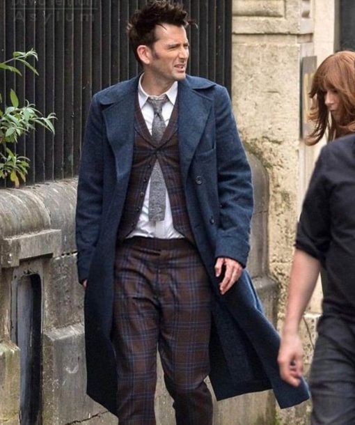 14th Doctor Blue Coat