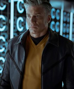 Captain Pike Star Trek Strange New Worlds Grey Jacket